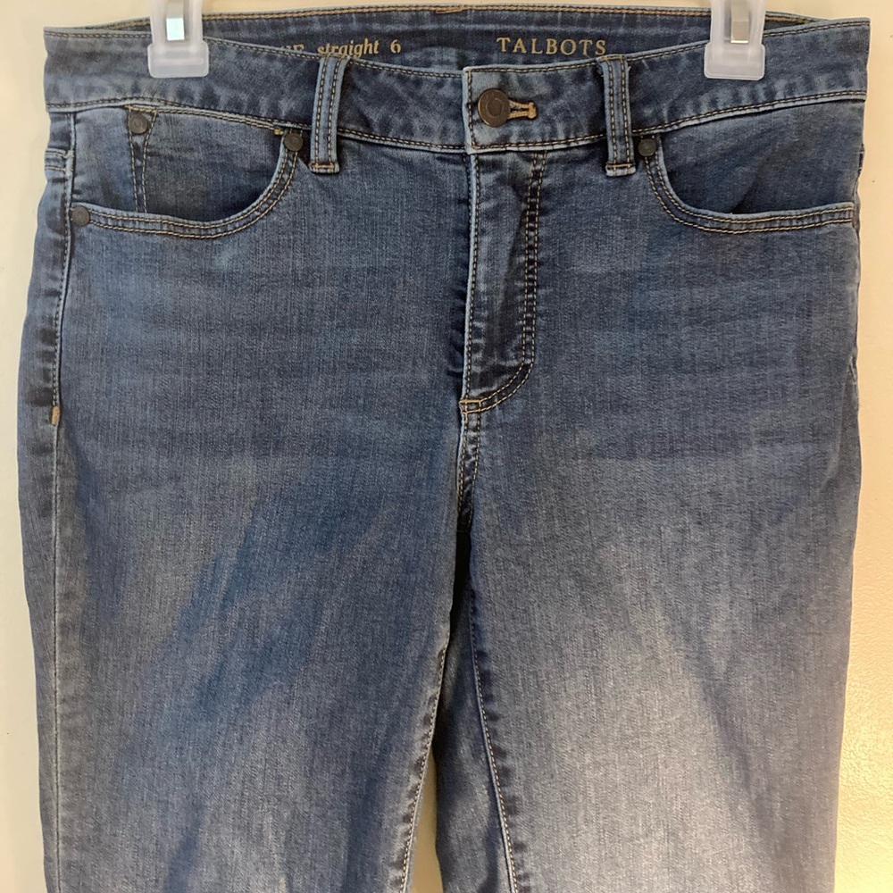 Talbots Women's Classic Straight Leg Denim Jeans